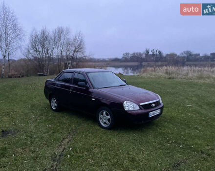 Красный ВАЗ 2173 Priora, объемом двигателя 1.6 л и пробегом 270 тыс. км за 2850 $, фото 2 на Automoto.ua