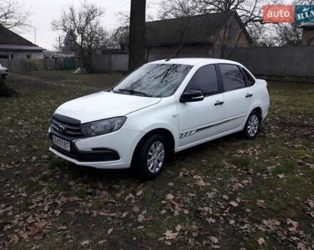 Белый ВАЗ 2190 Гранта, объемом двигателя 1.6 л и пробегом 202 тыс. км за 3650 $, фото 2 на Automoto.ua