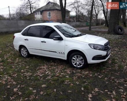 Белый ВАЗ 2190 Гранта, объемом двигателя 1.6 л и пробегом 202 тыс. км за 3650 $, фото 5 на Automoto.ua