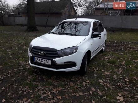 Белый ВАЗ 2190 Гранта, объемом двигателя 1.6 л и пробегом 202 тыс. км за 3650 $, фото 1 на Automoto.ua