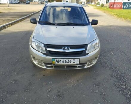 Бежевий ВАЗ 2190 Гранта, об'ємом двигуна 1.6 л та пробігом 125 тис. км за 3000 $, фото 1 на Automoto.ua