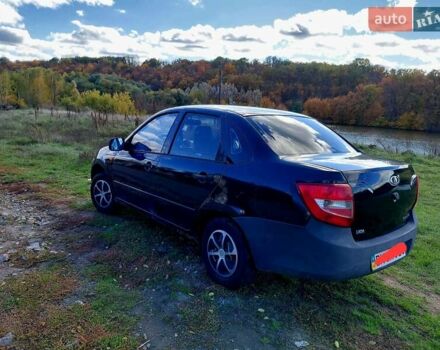 Чорний ВАЗ 2190 Гранта, об'ємом двигуна 1.6 л та пробігом 174 тис. км за 2400 $, фото 3 на Automoto.ua