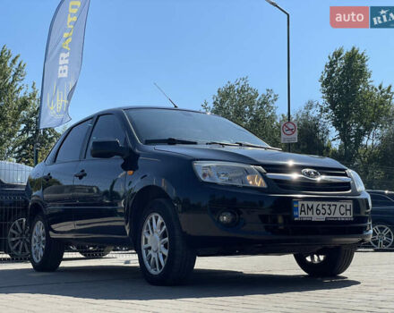 Чорний ВАЗ 2190 Гранта, об'ємом двигуна 1.6 л та пробігом 128 тис. км за 4599 $, фото 10 на Automoto.ua