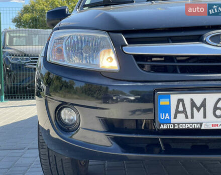 Чорний ВАЗ 2190 Гранта, об'ємом двигуна 1.6 л та пробігом 128 тис. км за 4599 $, фото 5 на Automoto.ua