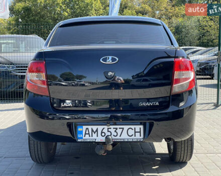 Чорний ВАЗ 2190 Гранта, об'ємом двигуна 1.6 л та пробігом 128 тис. км за 4599 $, фото 16 на Automoto.ua