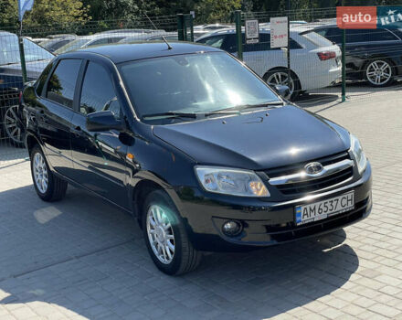 Чорний ВАЗ 2190 Гранта, об'ємом двигуна 1.6 л та пробігом 128 тис. км за 4599 $, фото 9 на Automoto.ua
