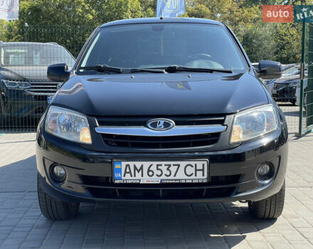 Чорний ВАЗ 2190 Гранта, об'ємом двигуна 1.6 л та пробігом 128 тис. км за 4599 $, фото 4 на Automoto.ua