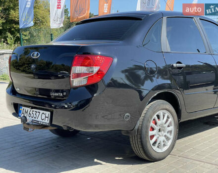 Чорний ВАЗ 2190 Гранта, об'ємом двигуна 1.6 л та пробігом 128 тис. км за 4599 $, фото 15 на Automoto.ua