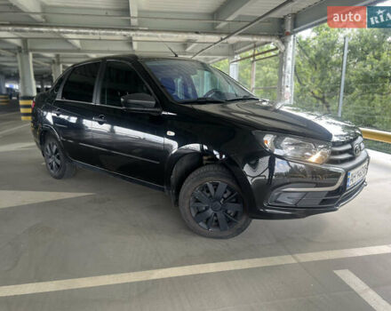 Черный ВАЗ 2190 Гранта, объемом двигателя 1.6 л и пробегом 39 тыс. км за 6500 $, фото 1 на Automoto.ua