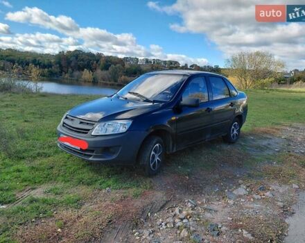 Чорний ВАЗ 2190 Гранта, об'ємом двигуна 1.6 л та пробігом 174 тис. км за 2400 $, фото 1 на Automoto.ua