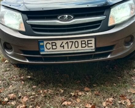Коричневый ВАЗ 2190 Гранта, объемом двигателя 1.6 л и пробегом 126 тыс. км за 3500 $, фото 1 на Automoto.ua