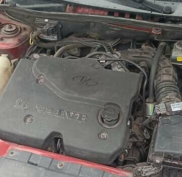 Красный ВАЗ 2190 Гранта, объемом двигателя 1.6 л и пробегом 155 тыс. км за 2550 $, фото 8 на Automoto.ua