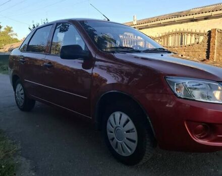 Червоний ВАЗ 2190 Гранта, об'ємом двигуна 1.6 л та пробігом 23 тис. км за 3950 $, фото 6 на Automoto.ua