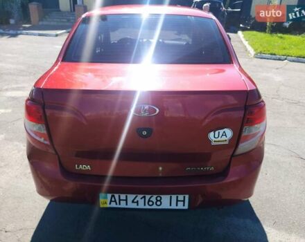 Червоний ВАЗ 2190 Гранта, об'ємом двигуна 1.6 л та пробігом 22 тис. км за 3300 $, фото 1 на Automoto.ua