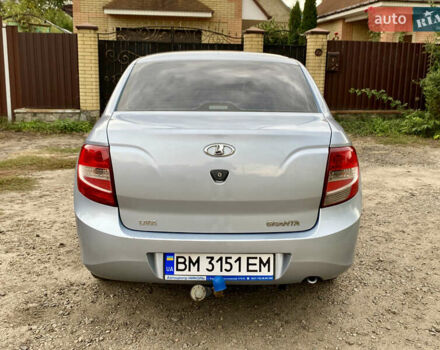 Серый ВАЗ 2190 Гранта, объемом двигателя 1.6 л и пробегом 80 тыс. км за 4000 $, фото 5 на Automoto.ua