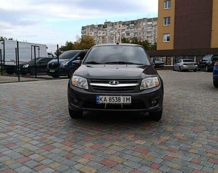 Серый ВАЗ 2190 Гранта, объемом двигателя 1.6 л и пробегом 75 тыс. км за 4250 $, фото 6 на Automoto.ua
