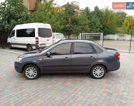 Серый ВАЗ 2190 Гранта, объемом двигателя 1.6 л и пробегом 75 тыс. км за 4250 $, фото 2 на Automoto.ua