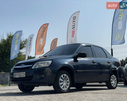 Синий ВАЗ 2190 Гранта, объемом двигателя 1.6 л и пробегом 196 тыс. км за 2899 $, фото 2 на Automoto.ua