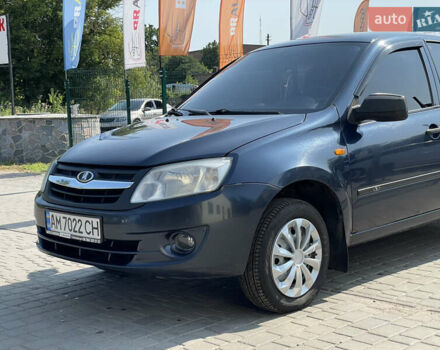 Синий ВАЗ 2190 Гранта, объемом двигателя 1.6 л и пробегом 196 тыс. км за 2899 $, фото 3 на Automoto.ua