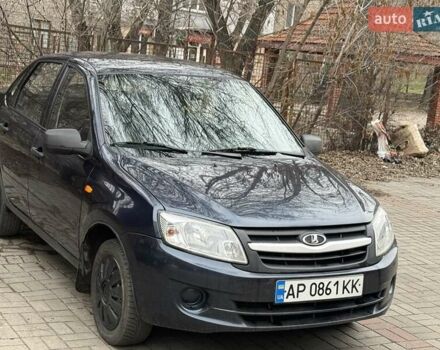 Синий ВАЗ 2190 Гранта, объемом двигателя 1.6 л и пробегом 130 тыс. км за 2300 $, фото 4 на Automoto.ua
