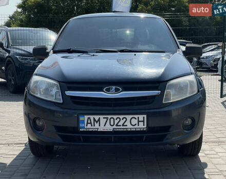Синий ВАЗ 2190 Гранта, объемом двигателя 1.6 л и пробегом 196 тыс. км за 2899 $, фото 4 на Automoto.ua