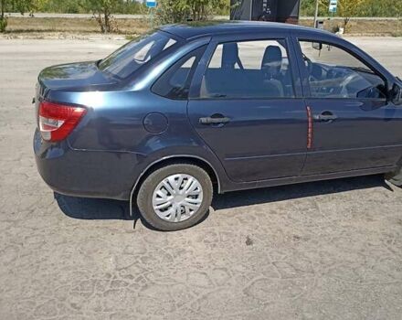 Синий ВАЗ 2190 Гранта, объемом двигателя 1.6 л и пробегом 98 тыс. км за 3100 $, фото 2 на Automoto.ua