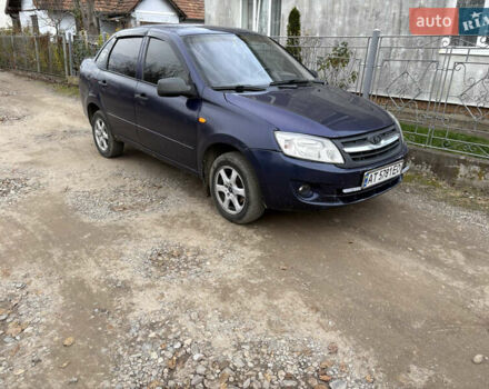 Синий ВАЗ 2190 Гранта, объемом двигателя 1.6 л и пробегом 210 тыс. км за 2500 $, фото 2 на Automoto.ua