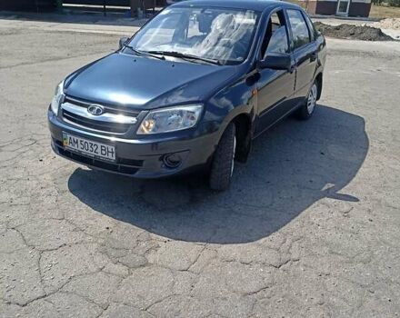 Синий ВАЗ 2190 Гранта, объемом двигателя 1.6 л и пробегом 98 тыс. км за 3100 $, фото 11 на Automoto.ua