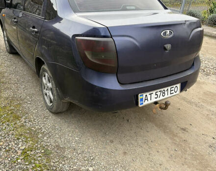 Синий ВАЗ 2190 Гранта, объемом двигателя 1.6 л и пробегом 210 тыс. км за 2500 $, фото 6 на Automoto.ua