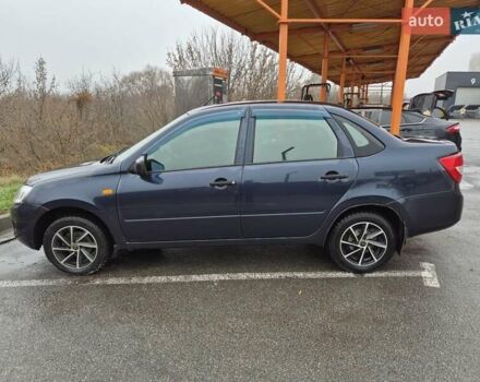 Синий ВАЗ 2190 Гранта, объемом двигателя 1.6 л и пробегом 195 тыс. км за 4000 $, фото 4 на Automoto.ua