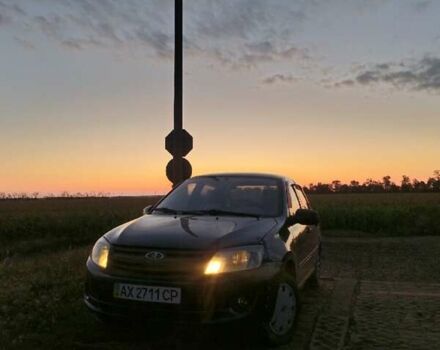 Синій ВАЗ 2190 Гранта, об'ємом двигуна 1.6 л та пробігом 250 тис. км за 1750 $, фото 1 на Automoto.ua