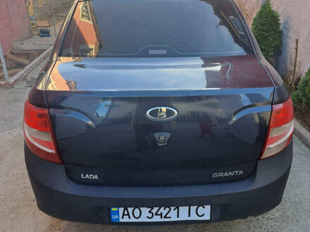 Синий ВАЗ 2190 Гранта, объемом двигателя 1.6 л и пробегом 198 тыс. км за 2450 $, фото 1 на Automoto.ua