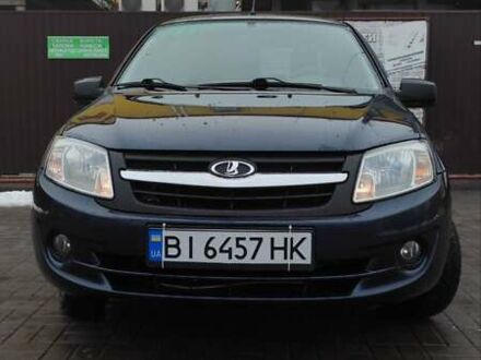 Синий ВАЗ 2190 Гранта, объемом двигателя 1.6 л и пробегом 190 тыс. км за 3300 $, фото 1 на Automoto.ua