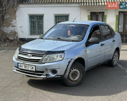 Синий ВАЗ 2190 Гранта, объемом двигателя 1.6 л и пробегом 245 тыс. км за 1650 $, фото 1 на Automoto.ua