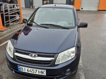 Синій ВАЗ 2190 Гранта, об'ємом двигуна 1.6 л та пробігом 195 тис. км за 4000 $, фото 1 на Automoto.ua