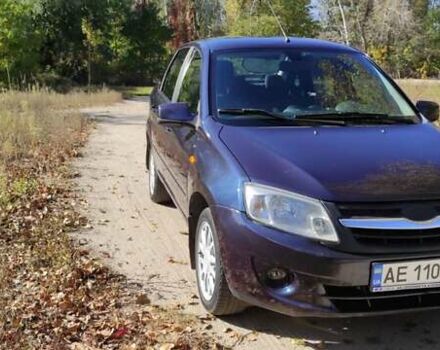 Синій ВАЗ 2190 Гранта, об'ємом двигуна 1.6 л та пробігом 110 тис. км за 4500 $, фото 1 на Automoto.ua
