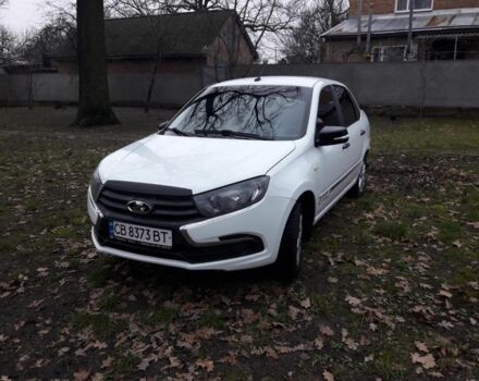 Белый ВАЗ Гранта, объемом двигателя 1.6 л и пробегом 202 тыс. км за 3650 $, фото 1 на Automoto.ua