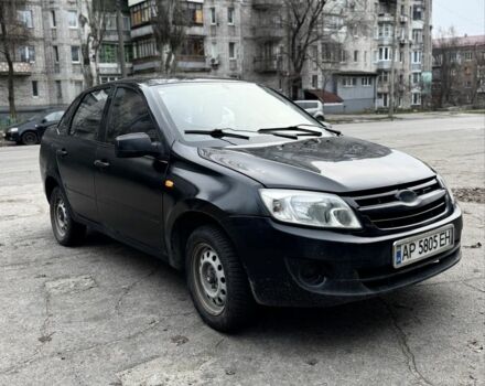 Черный ВАЗ Гранта, объемом двигателя 1.6 л и пробегом 257 тыс. км за 2750 $, фото 1 на Automoto.ua