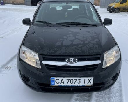 Черный ВАЗ Гранта, объемом двигателя 1.6 л и пробегом 151 тыс. км за 2850 $, фото 1 на Automoto.ua