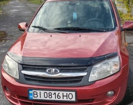 ВАЗ Гранта 2013 у Хороле на Automoto.ua Червоний ВАЗ Гранта, об'ємом двигуна 1.6 л та пробігом 175 тис. км за 2650 $, фото 1 на Automoto.ua