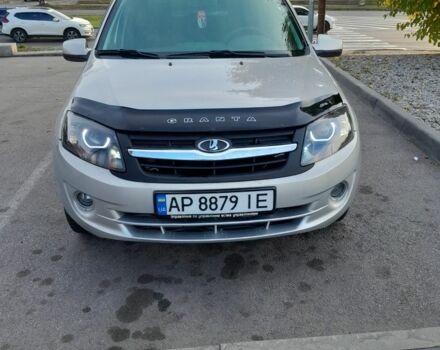 Серый ВАЗ Гранта, объемом двигателя 1.6 л и пробегом 198 тыс. км за 3200 $, фото 2 на Automoto.ua