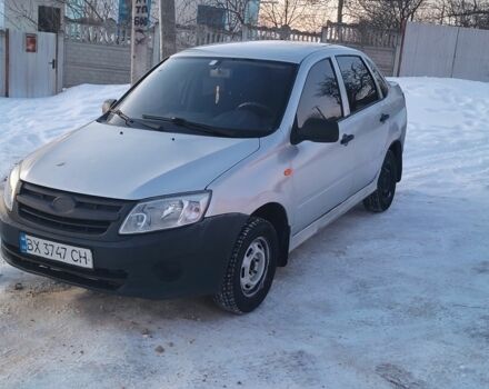 Серый ВАЗ Гранта, объемом двигателя 1.6 л и пробегом 187 тыс. км за 1700 $, фото 1 на Automoto.ua