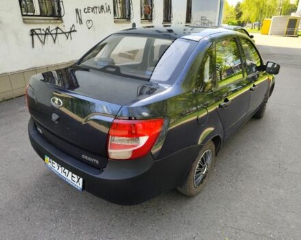 Синий ВАЗ Гранта, объемом двигателя 1.6 л и пробегом 74 тыс. км за 3500 $, фото 1 на Automoto.ua