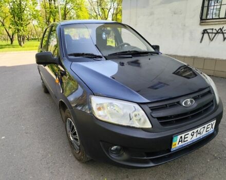 Синий ВАЗ Гранта, объемом двигателя 1.6 л и пробегом 74 тыс. км за 3500 $, фото 1 на Automoto.ua