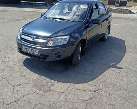 Синій ВАЗ Гранта, об'ємом двигуна 1.6 л та пробігом 98 тис. км за 3100 $, фото 1 на Automoto.ua