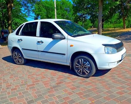 Белый ВАЗ Kalina, объемом двигателя 1.4 л и пробегом 117 тыс. км за 2999 $, фото 2 на Automoto.ua