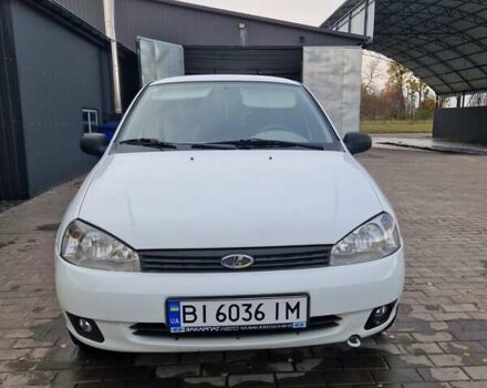 Белый ВАЗ Калина, объемом двигателя 1.6 л и пробегом 122 тыс. км за 2900 $, фото 1 на Automoto.ua