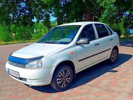 Белый ВАЗ Kalina, объемом двигателя 1.4 л и пробегом 117 тыс. км за 2999 $, фото 1 на Automoto.ua