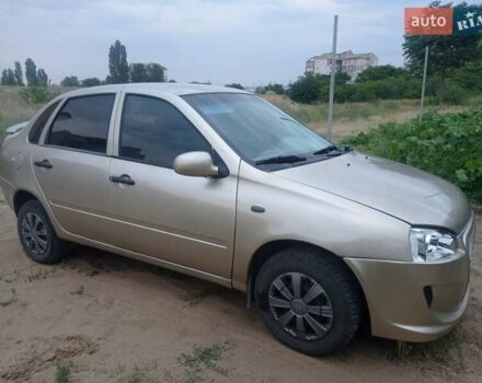 Бежевый ВАЗ Калина, объемом двигателя 1.6 л и пробегом 220 тыс. км за 1800 $, фото 1 на Automoto.ua