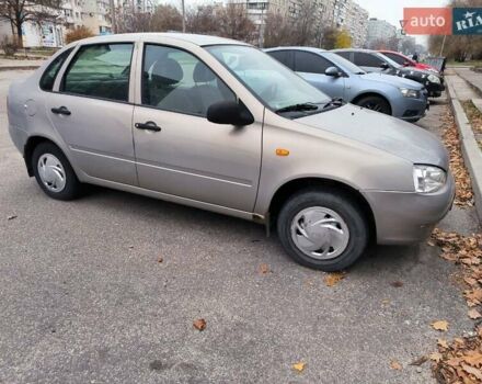 Бежевый ВАЗ Калина, объемом двигателя 1.6 л и пробегом 105 тыс. км за 1600 $, фото 2 на Automoto.ua